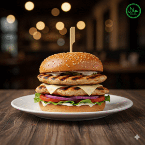 Double Chicken Burger